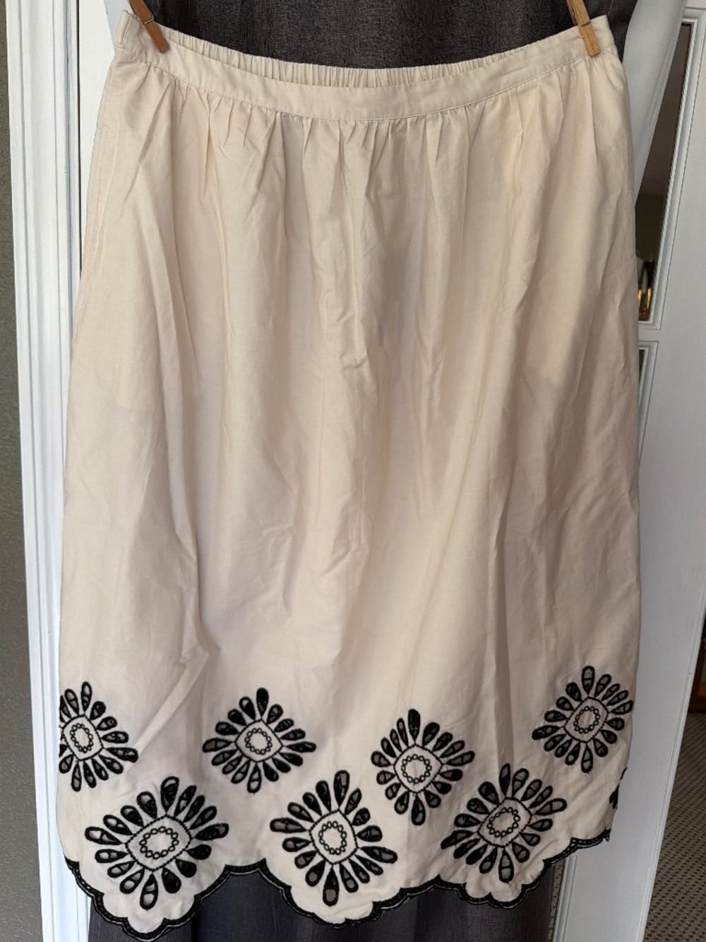 XL cotton skirt